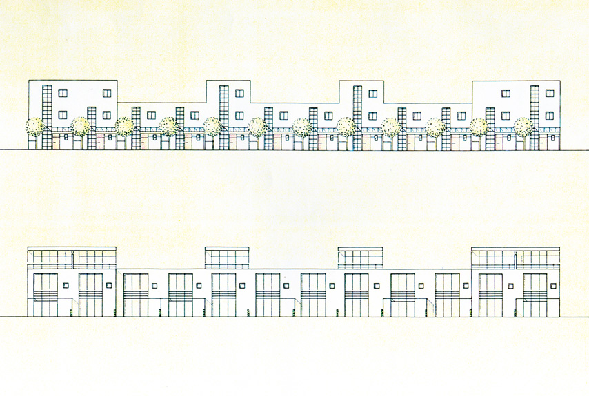 Detlef Grüneke - "Gartenstadt Falkenhöh" in Falkensee1999/2000