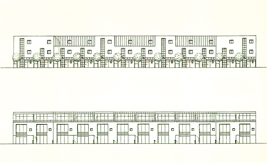 Detlef Grüneke - "Gartenstadt Falkenhöh" in Falkensee1999/2000